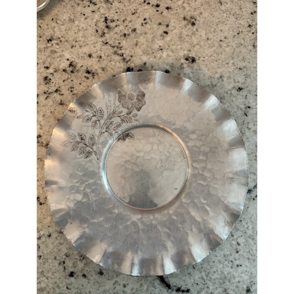 Vintage #717 Continental Trade Mark Silver Plate Hand Wrought